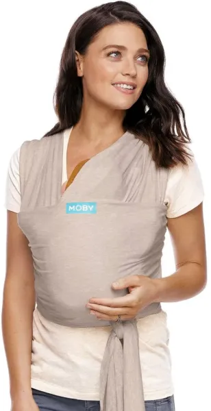 Moby stretchvikle - taupe