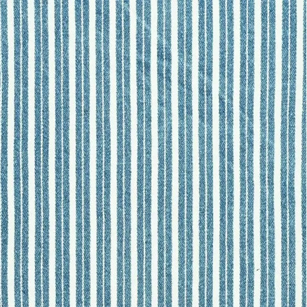 Denim Stoff 145cm 006 Lyseblå Striper - 50cm