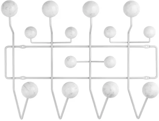 Vitra Hang It All Knaggrekke Marmor/Myk Grå