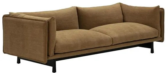Wendelbo Kite Modulsofa 09 2,5-seter Roco 02/Sort Beiset Eik