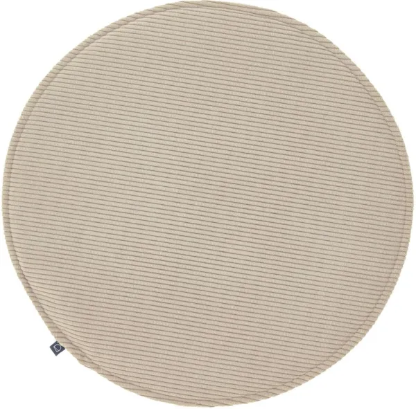 Sora, Spisestol setepute, beige, H2,5x35x35 cm
